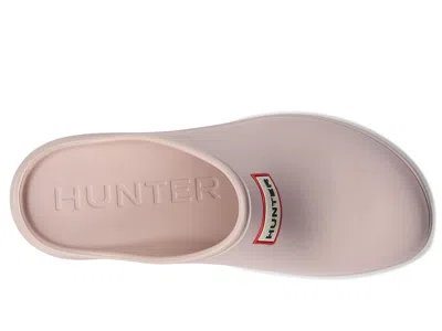 Hunter Hwanika Clogs Medium Natural In Pink