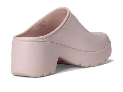 Hunter Hwanika Clogs Medium Natural In Pink