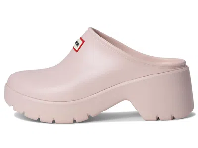 Hunter Hwanika Clogs Medium Natural In Pink