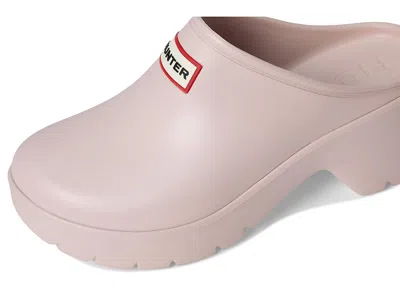 Hunter Hwanika Clogs Medium Natural In Pink