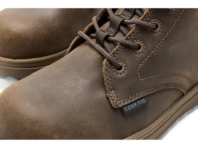 Skechers Work Declon Comp Toe In Brown