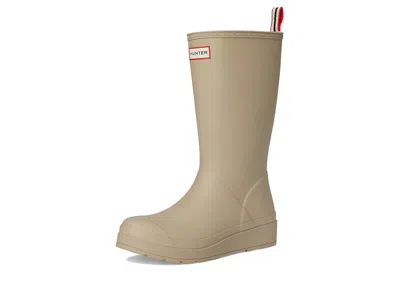 Hunter Original Play Tall Waterproof Rain Boot In Neutral