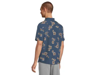 Salty Crew Breezer Performance Button Up In Blue