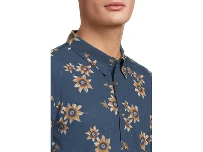 Salty Crew Breezer Performance Button Up In Blue