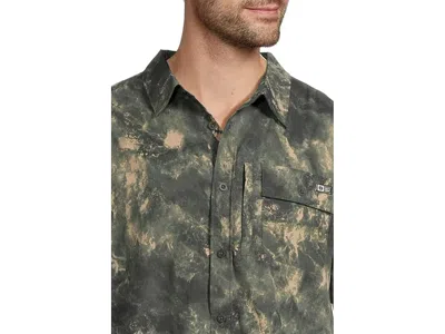 Salty Crew Flagship Uv Button Up In Multi