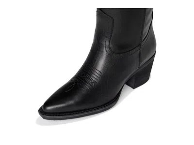 Steve Madden Albany Western Boot In Black