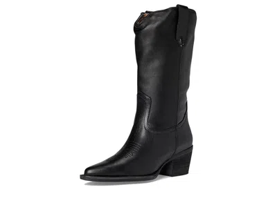 Steve Madden Albany Western Boot In Black