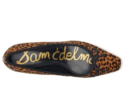 Sam Edelman Rinda Pointed Toe Pump Brown Multi Leather In Multi
