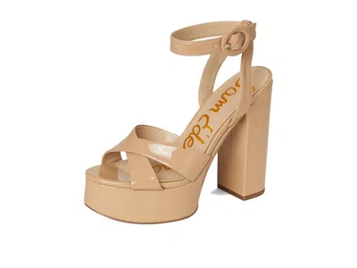 Sam Edelman Savannah Ankle Strap Platform Sandal In Animal Print