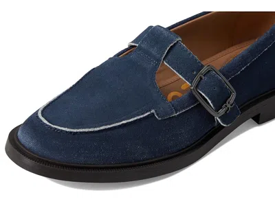 Sam Edelman Elaina T-strap Flat In Blue