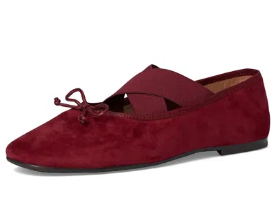 Sam Edelman Arya Ballet Flat In Burgundy