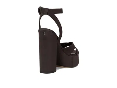 Sam Edelman Savannah Ankle Strap Platform Sandal In Brown