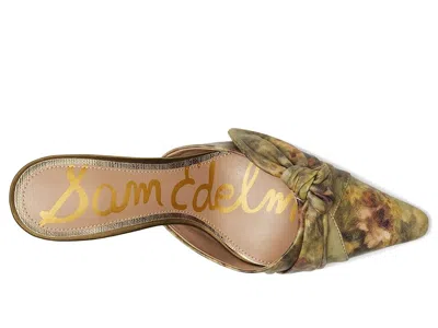 Sam Edelman Bex Pointed Toe Mule In Green