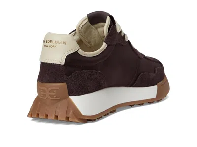 Sam Edelman Logo-embossed Sneakers In Brown