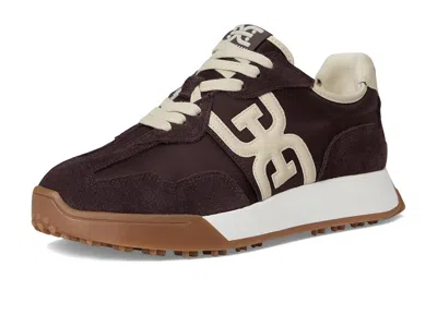 Sam Edelman Logo-embossed Sneakers In Brown