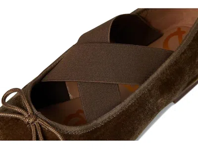 Sam Edelman Arya Ballet Flat In Brown