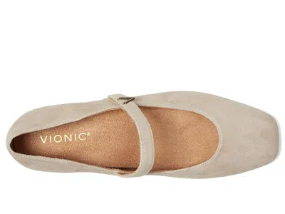Vionic Alameda Mary Jane Flat In Brown