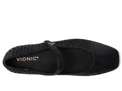 Vionic Alameda Mary Jane Flat In Black