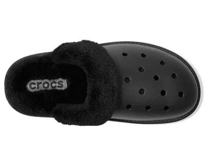 Crocs Classic Slippers Black : In Black