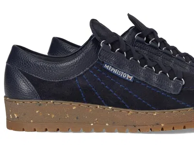Mephisto Rainbow Sneaker In Blue