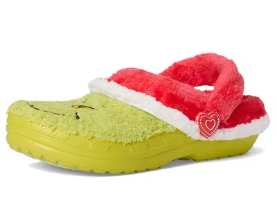 Crocs Boys  Lined Grinch Clogs In Green