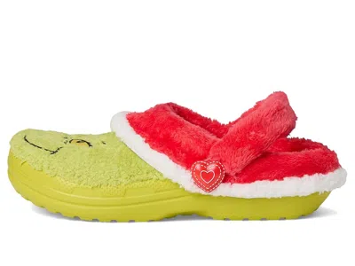 Crocs Boys  Lined Grinch Clogs In Green