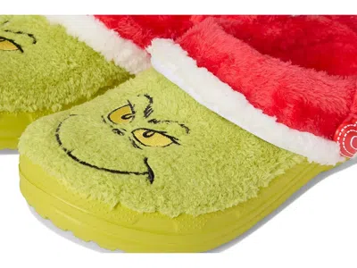 Crocs Boys  Lined Grinch Clogs In Green