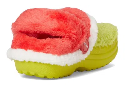 Crocs Boys  Lined Grinch Clogs In Multi