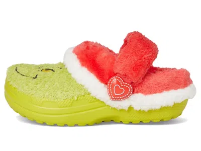 Crocs Boys  Lined Grinch Clogs In Multi