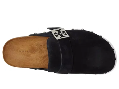Tory Burch Mellow Stud Mule In Black