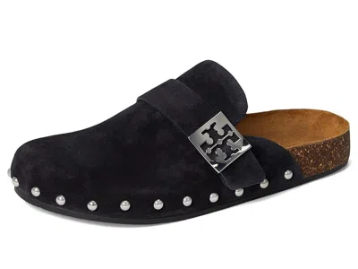 Tory Burch Mellow Stud Mule In Black