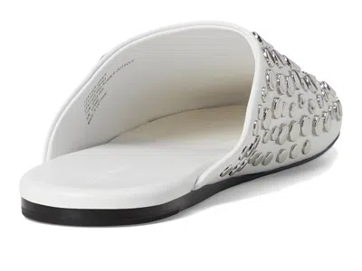 Tory Burch Studded Mule In White