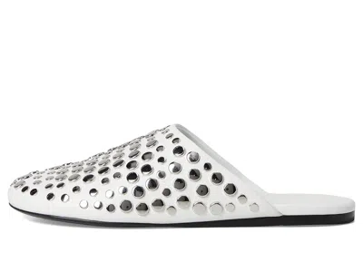 Tory Burch Studded Mule In White