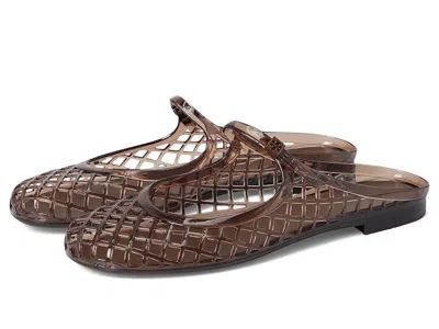 Tory Burch Mellow Jelly Mary Jane Ballerina Mules In Purple