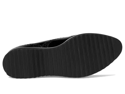 Johnston & Murphy Ulyssa Wingtip Platform Oxford In Black