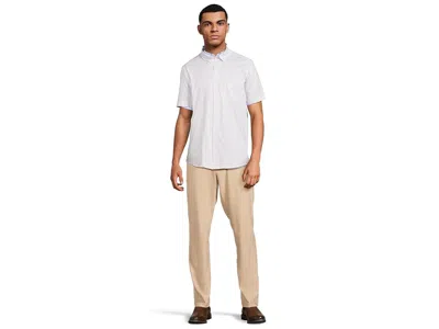 Johnston & Murphy Xc4 Performance Flat Front Pants In Neutral