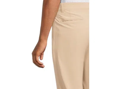 Johnston & Murphy Xc4 Performance Flat Front Pants In Neutral