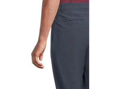 Johnston & Murphy Xc4 Performance Flat Front Pants In Blue