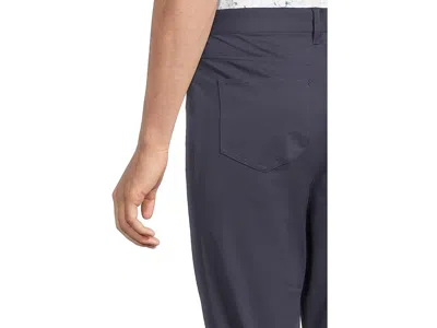 Johnston & Murphy Xc4 Performance Flat Front Pants In Blue