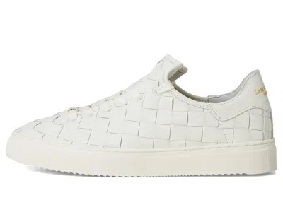 Sam Edelman Poppy Woven Sneaker In White