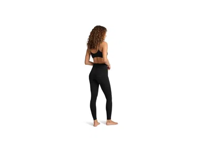 Commando Womens Black Neoprene Stretch-woven Leggings Xs In Brown