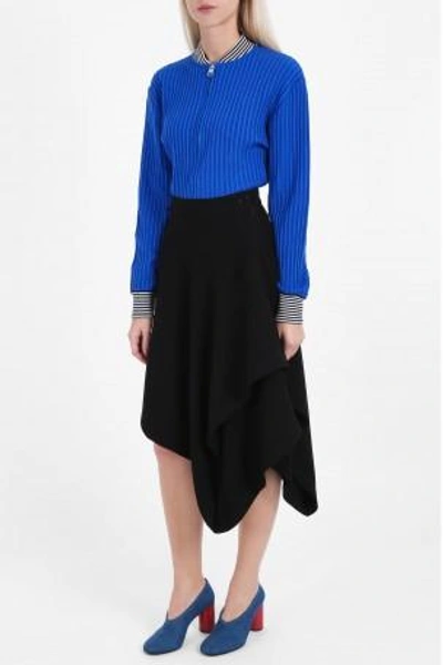 Shop Jw Anderson Layer Asymmetric Skirt