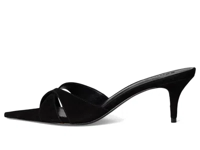 Schutz Hilda Leaf Mule In Black
