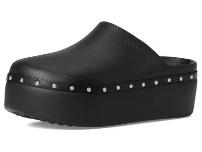 Crocs Dylan Platform Clog, Mule Platform Shoes In Black