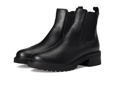 La Canadienne Wave Leather Bootie In Black