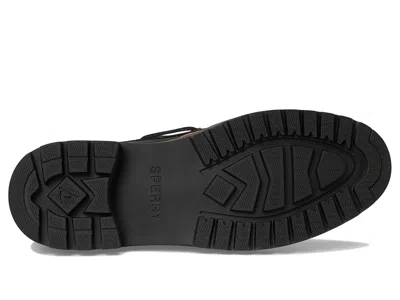 Sperry Authentic Original 3-eye Lug Sole Boat Shoe In Black