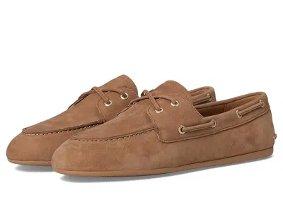 Sperry Slim Boat Shoes Tan In Brown