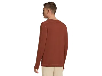 Johnston & Murphy Split-neck Pullover In Red