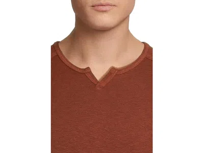Johnston & Murphy Split-neck Pullover In Red