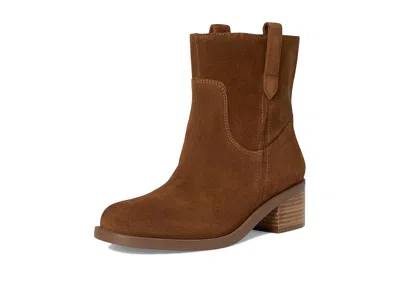 Seychelles Cozy Block Heel Bootie In Brown